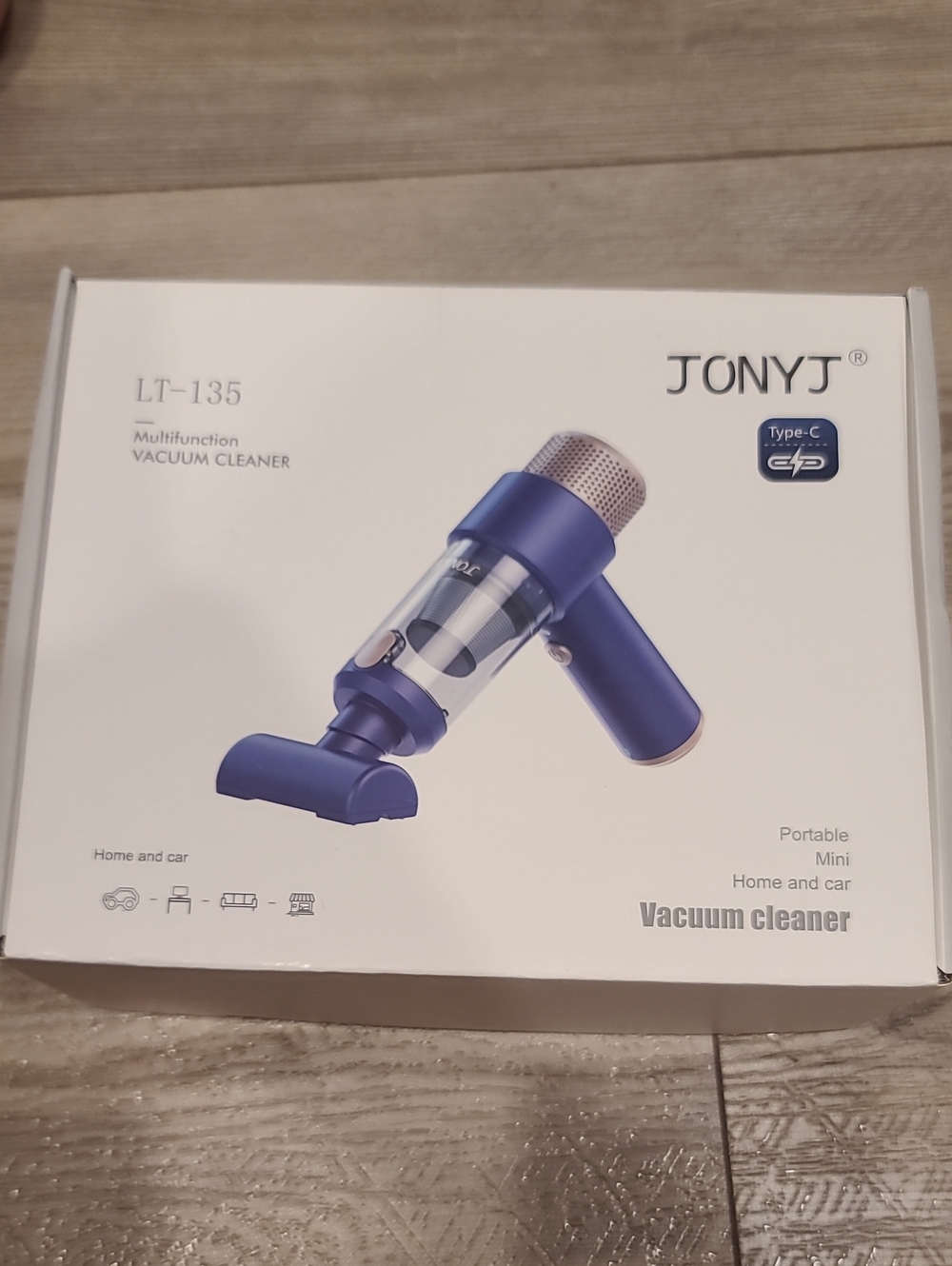 LT-135 Compact Blue Handheld Vacuum Cleaner